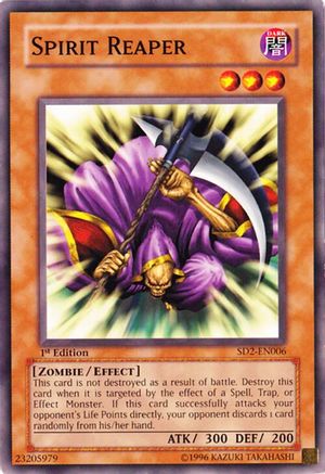 Spirit Reaper (SD2-EN006) - Structure Deck: Zombie Madness Unlimited