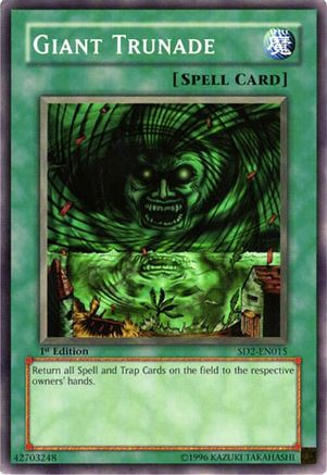 Giant Trunade (SD2-EN015) - Structure Deck: Zombie Madness Unlimited