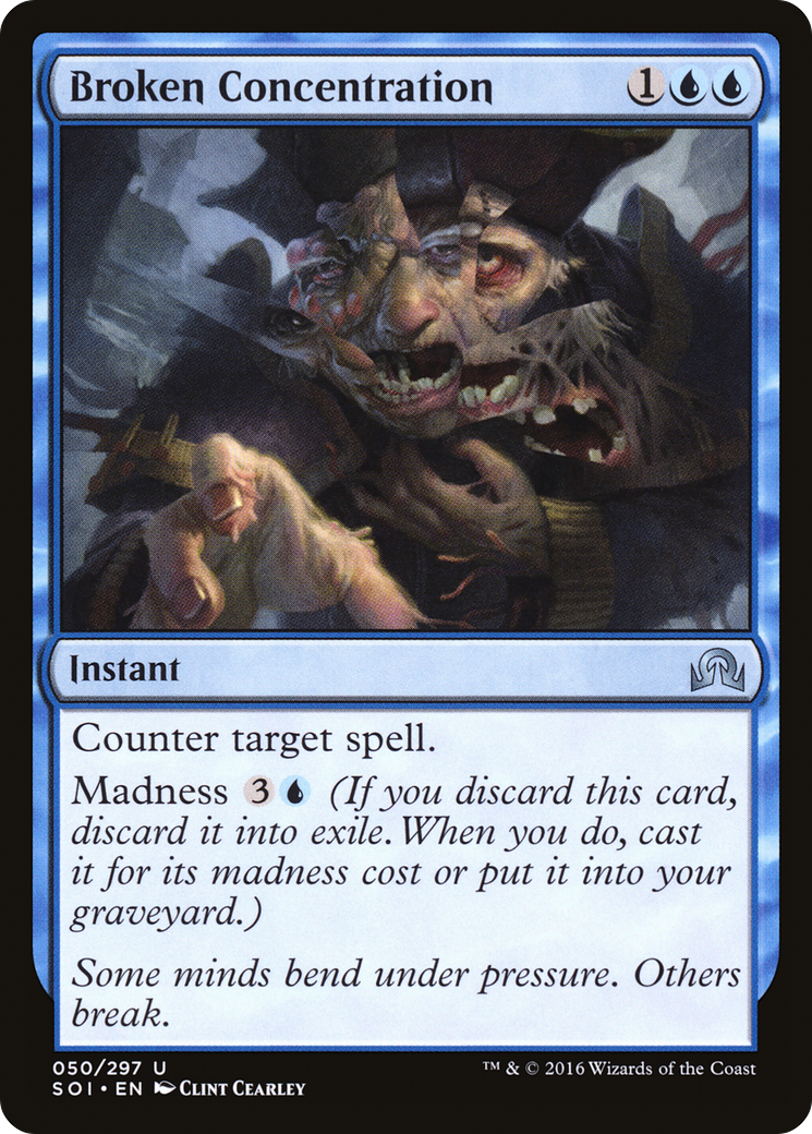 Broken Concentration (SOI-050) - Shadows over Innistrad Foil