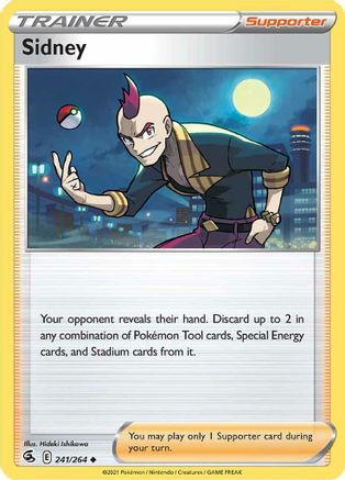 Sidney 241  SWSH08 Fusion Strike - Uncommon