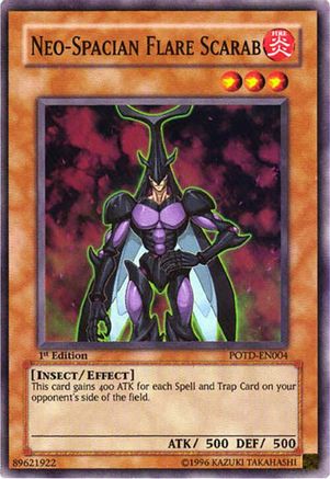 Neo-Spacian Flare Scarab (POTD-EN004) - Power of the Duelist 1st Edition
