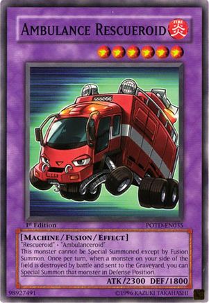 Ambulance Rescueroid (POTD-EN035) - Power of the Duelist Unlimited