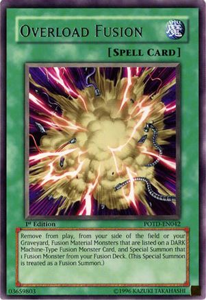 Overload Fusion (POTD-EN042) - Power of the Duelist 1st Edition
