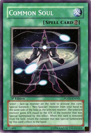 Common Soul (POTD-EN045) - Power of the Duelist 1st Edition