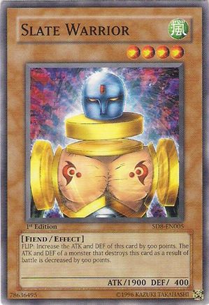Slate Warrior (SD8-EN005) - Structure Deck: Lord of the Storm Unlimited