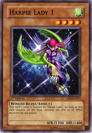 Harpie Lady 1 (SD8-EN013) - Structure Deck: Lord of the Storm Unlimited
