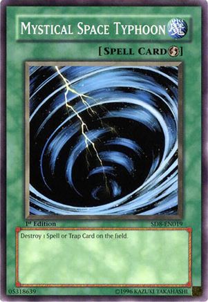 Mystical Space Typhoon (SD8-EN019) - Structure Deck: Lord of the Storm Unlimited