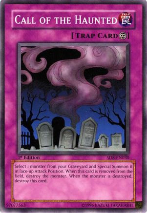 Call of the Haunted (SD8-EN030) - Structure Deck: Lord of the Storm Unlimited