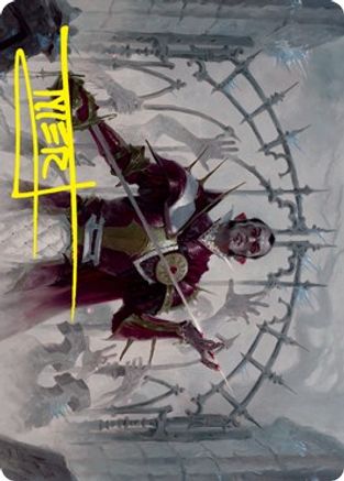 Cemetery Gatekeeper Art Card (Gold-Stamped Signature) (ASVOW-039) - Art Series: Innistrad: Crimson Vow