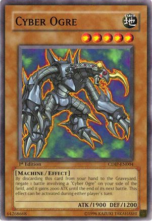 Cyber Ogre (CDIP-EN004) - Cyberdark Impact 1st Edition