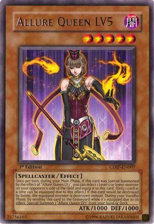 Allure Queen LV5 (CDIP-EN007) - Cyberdark Impact Unlimited