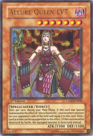 Allure Queen LV7 (CDIP-EN008) - Cyberdark Impact 1st Edition