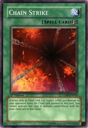 Chain Strike (CDIP-EN043) - Cyberdark Impact 1st Edition