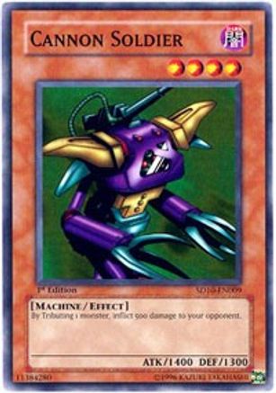 Cannon Soldier (SD10-EN009) - Structure Deck: Machine Re-Volt 1st Edition