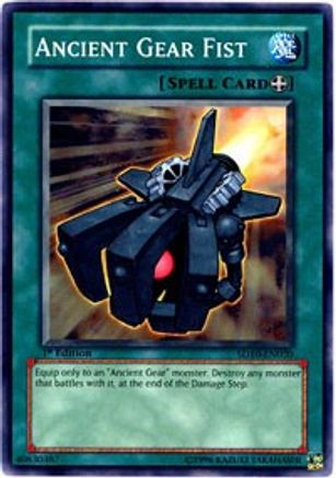 Ancient Gear Fist (SD10-EN020) - Structure Deck: Machine Re-Volt Unlimited