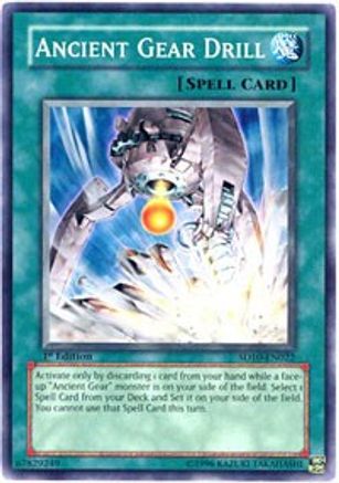 Ancient Gear Drill (SD10-EN022) - Structure Deck: Machine Re-Volt Unlimited