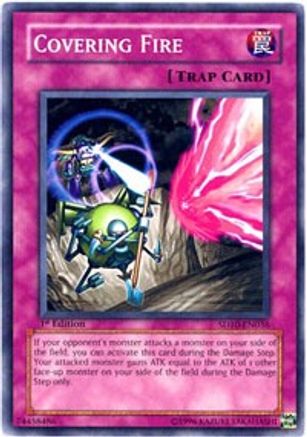Covering Fire (SD10-EN036) - Structure Deck: Machine Re-Volt Unlimited