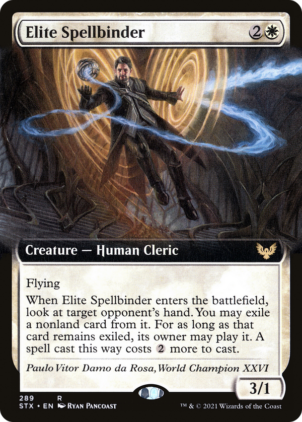 Elite Spellbinder (Extended Art) (STX-289) - Strixhaven: School of Mages: (Extended Art)