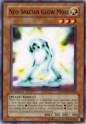 Neo-Spacian Glow Moss (STON-EN006) - Strike of Neos 1st Edition