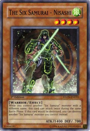 The Six Samurai - Nisashi (STON-EN010) - Strike of Neos Unlimited