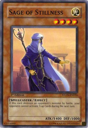 Sage of Stillness (STON-EN016) - Strike of Neos Unlimited