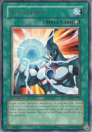 Neos Force (STON-EN039) - Strike of Neos 1st Edition