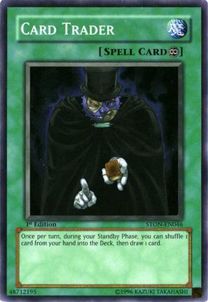 Card Trader (STON-EN046) - Strike of Neos 1st Edition