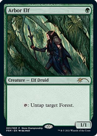 Arbor Elf (GAME-001) - Game Day & Store Championship Promos