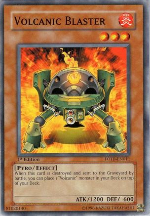 Volcanic Blaster (FOTB-EN011) - Force of the Breaker Unlimited