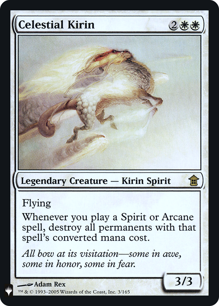 Celestial Kirin (LIST-003) - The List Foil