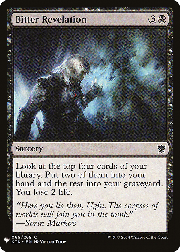 Bitter Revelation (LIST-065) - The List