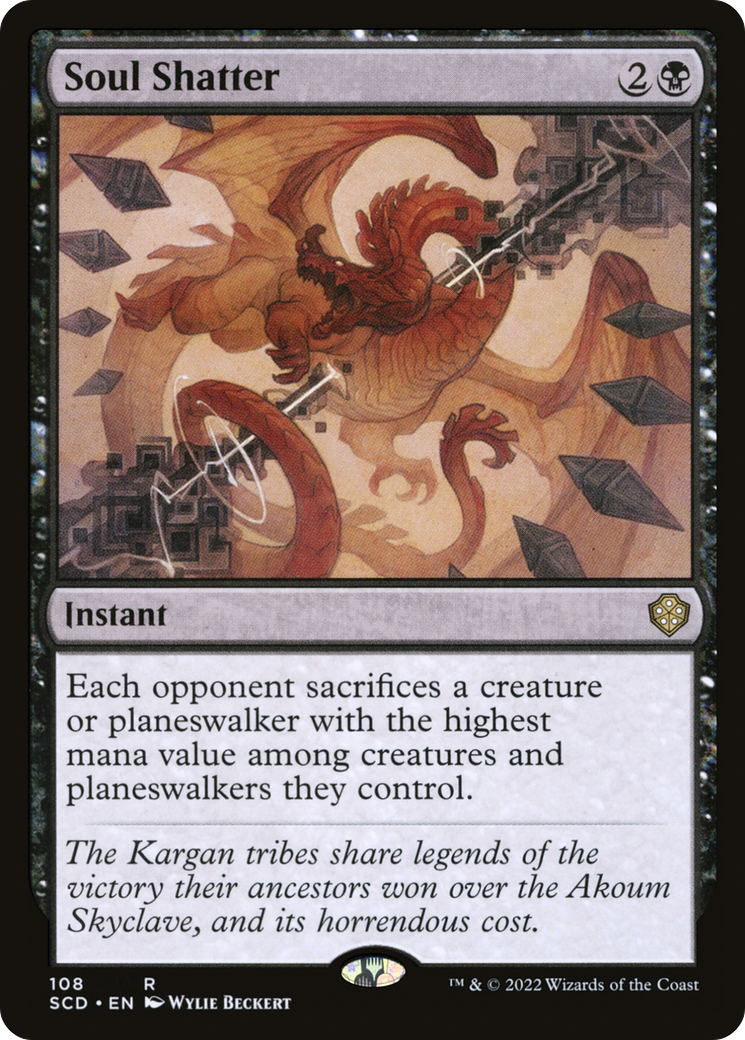 Soul Shatter (SCD-108) - Starter Commander Decks