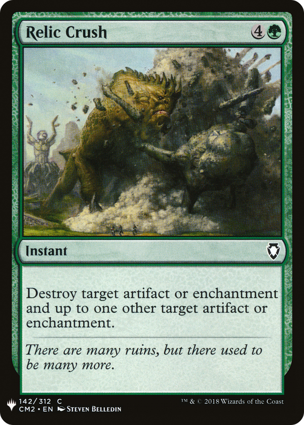 Relic Crush (LIST-142) - The List