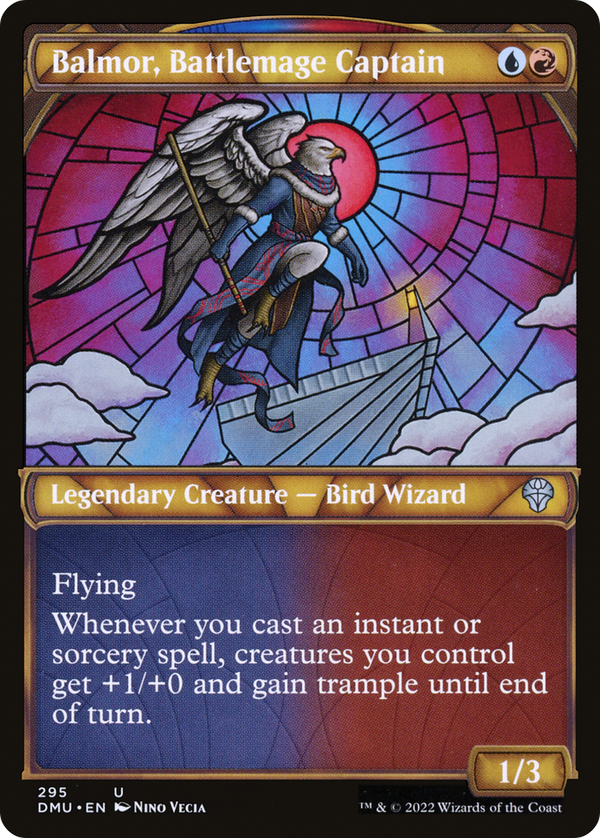 Balmor, Battlemage Captain (Showcase) (DMU-295) - Dominaria United: (Showcase) Foil
