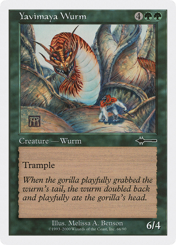 Yavimaya Wurm (BTD-066) - Beatdown Box Set