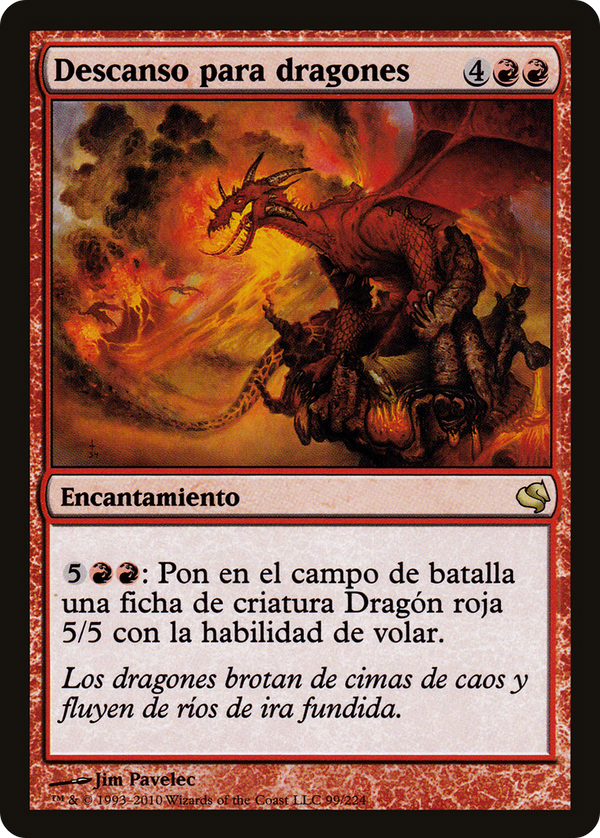 Dragon Roost (Spanish) - "Descanso para dragones" (PS11-099) - Salvat 2011