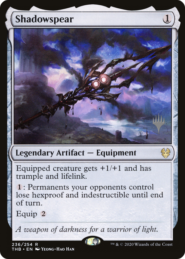 Shadowspear (PPTHB-236) - Theros Beyond Death Promos