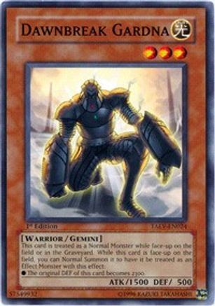 Dawnbreak Gardna (TAEV-EN024) - Tactical Evolution 1st Edition