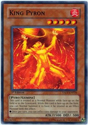King Pyron (TAEV-EN026) - Tactical Evolution 1st Edition