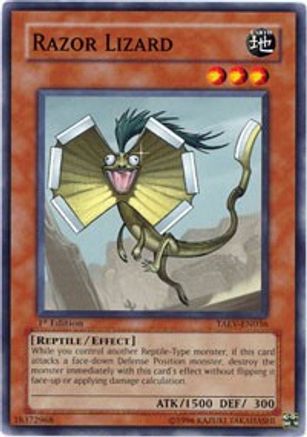 Razor Lizard (TAEV-EN036) - Tactical Evolution 1st Edition