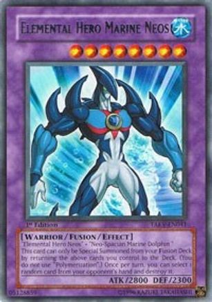 Elemental Hero Marine Neos (TAEV-EN041) - Tactical Evolution 1st Edition