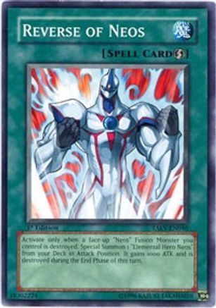 Reverse of Neos (TAEV-EN046) - Tactical Evolution 1st Edition