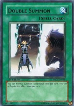 Double Summon (TAEV-EN056) - Tactical Evolution 1st Edition
