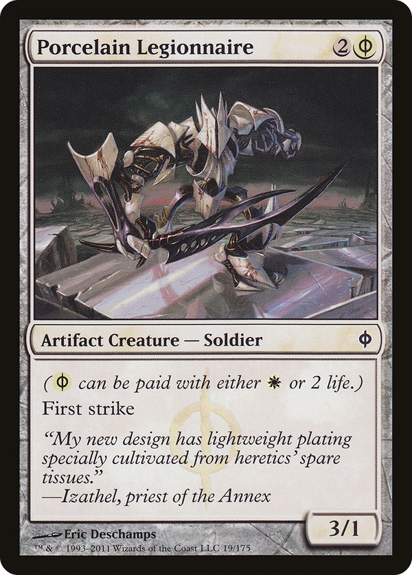 Porcelain Legionnaire (NPH-019) - New Phyrexia Foil