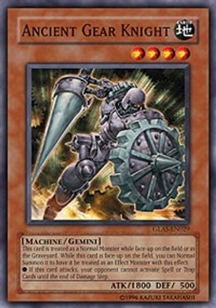 Ancient Gear Knight (GLAS-EN029) - Gladiator's Assault Unlimited