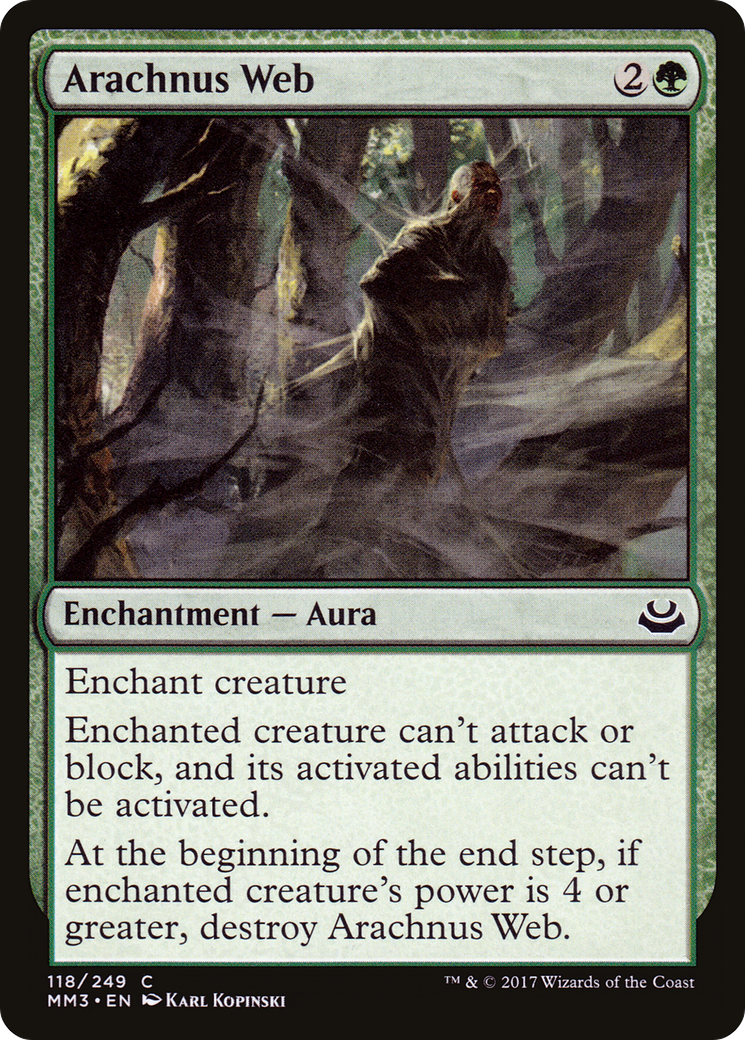 Arachnus Web (MM3-118) - Modern Masters 2017