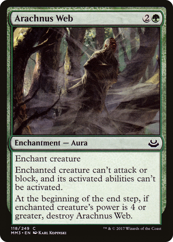 Arachnus Web (MM3-118) - Modern Masters 2017