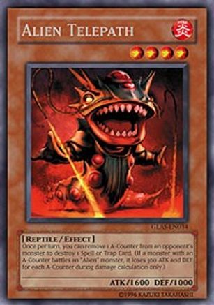 Alien Telepath (GLAS-EN034) - Gladiator's Assault 1st Edition