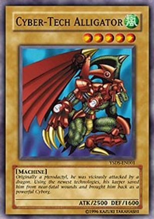Cyber-Tech Alligator (YSDS-EN001) - Starter Deck: Syrus Truesdale 1st Edition
