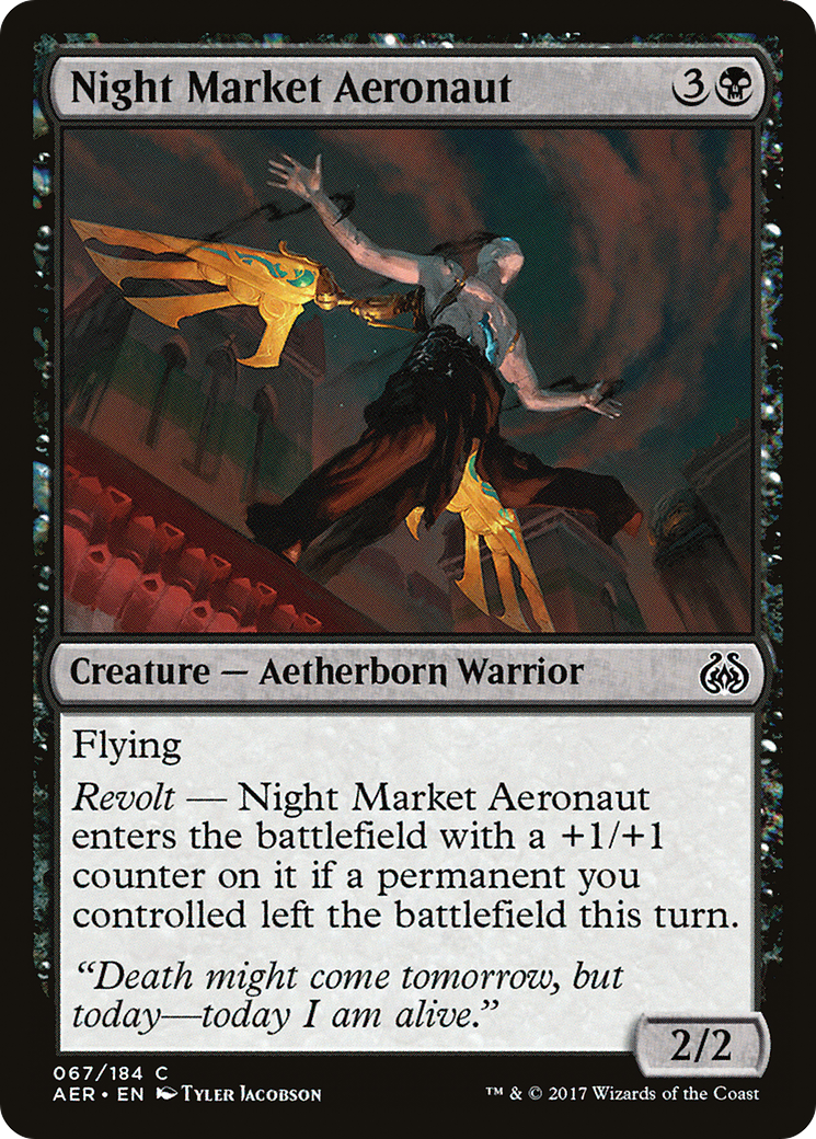 Night Market Aeronaut (AER-067) - Aether Revolt